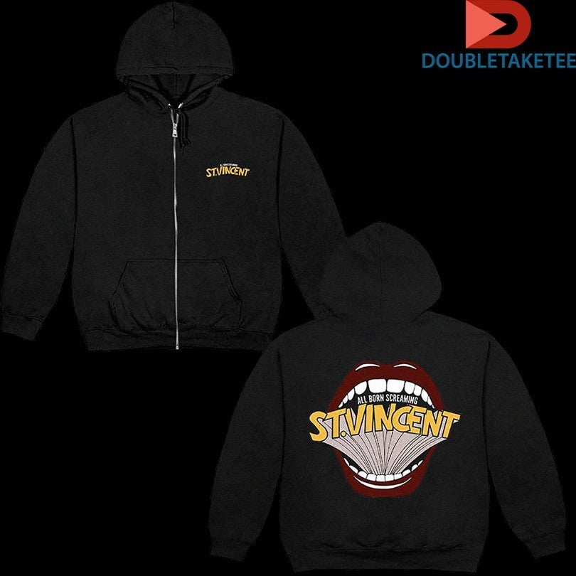 St. Vincent All Born Screaming Mouth Shirts