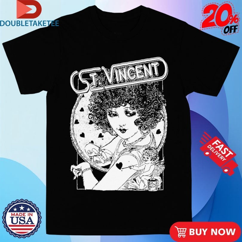 St. Vincent Cupid Photo T-Shirtss