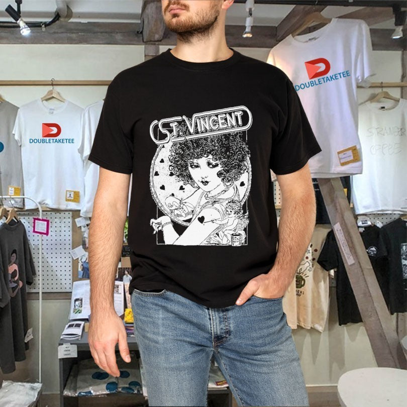 St. Vincent Cupid Photo T-Shirtss