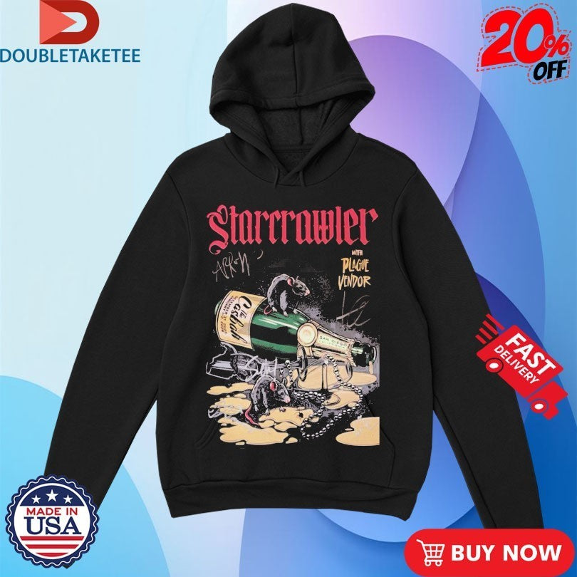 Starcrawler Jan 1 2 2026 San Diego, CA Rats Shirts