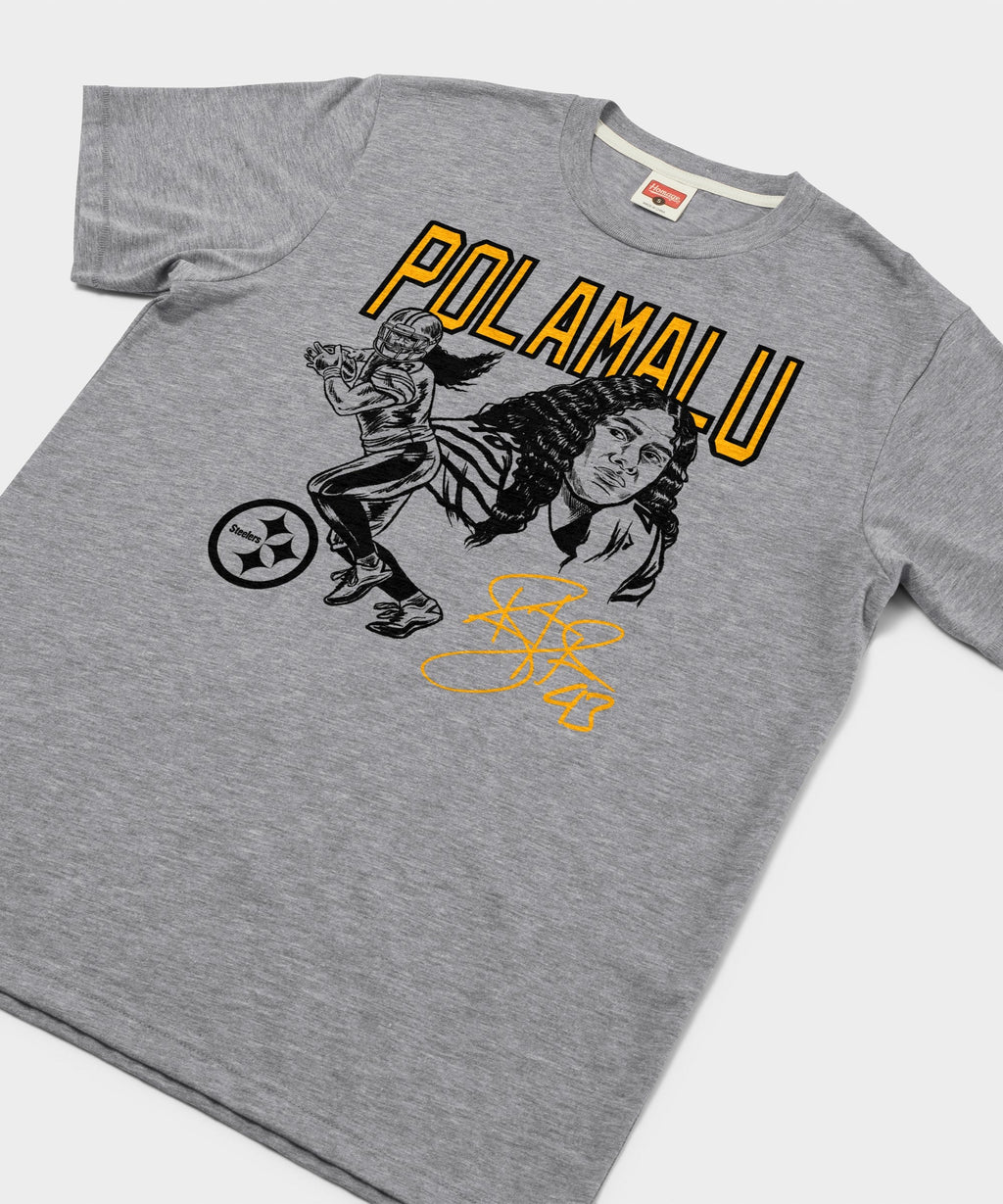 Steelers Troy Polamalu Signature
