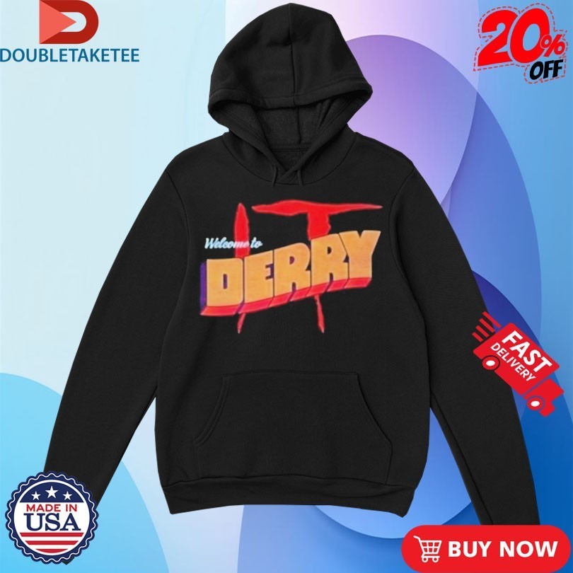 Stephen King Pennywise It Welcome To Derry Horror Shirts