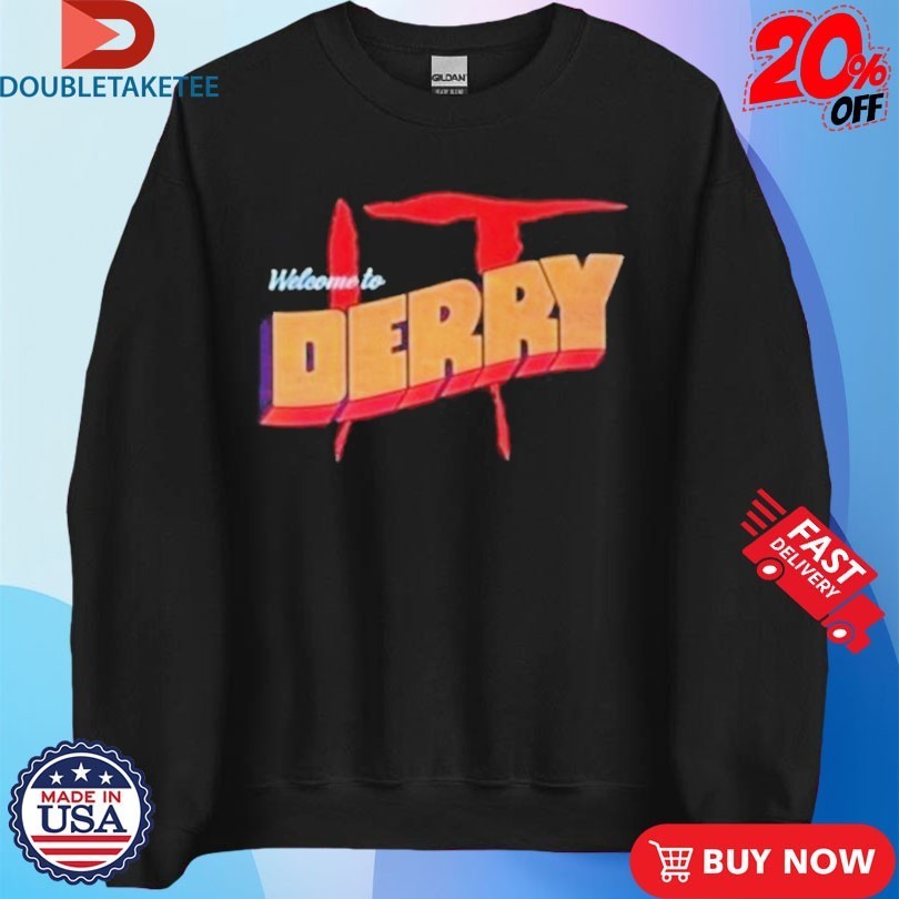 Stephen King Pennywise It Welcome To Derry Horror Shirts