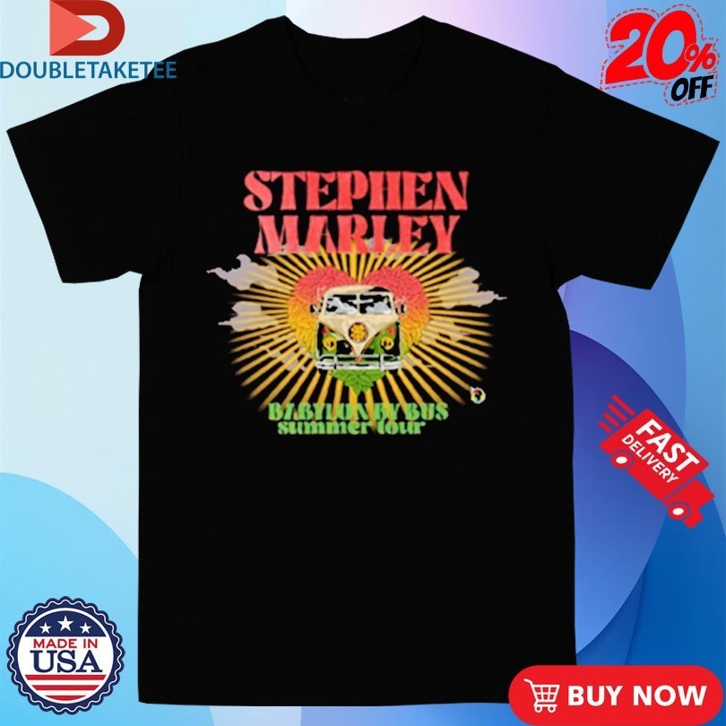 Stephen Marley Babylon By Bus Summer Tour 2023 Shirts