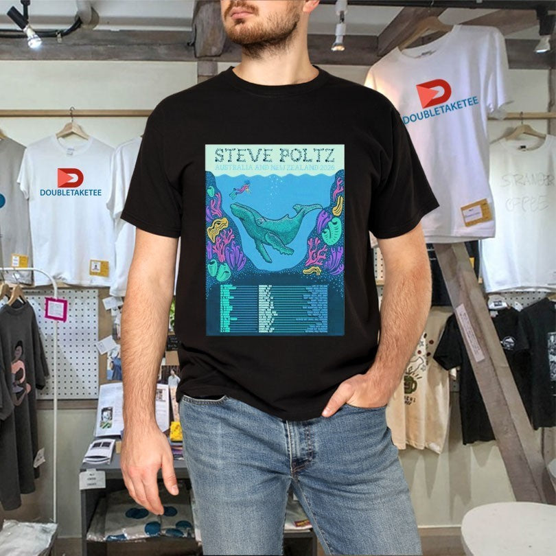 Steve Poltz Australia And New Zealand 2026 Tour Dates Shirts