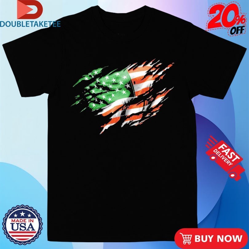 Still Standing Irish American Flag Shirts