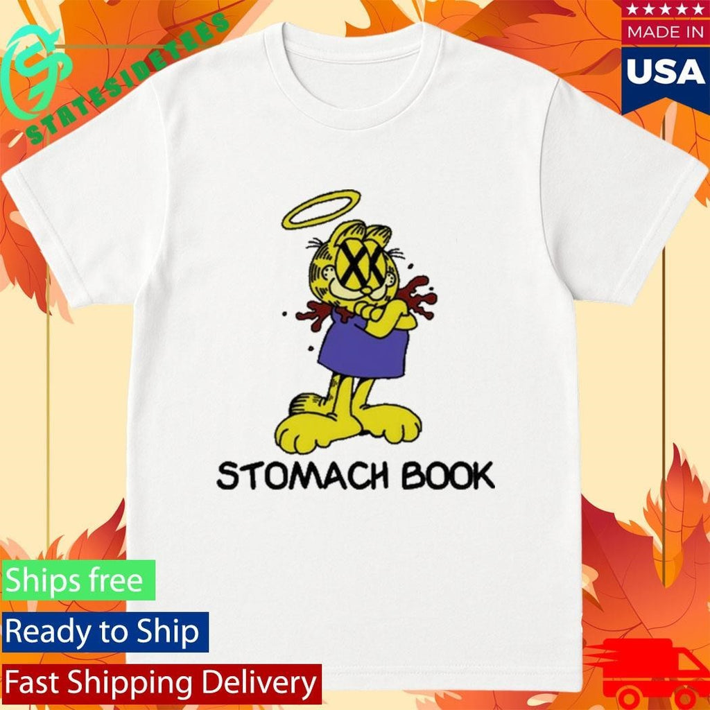 Stomach Book – Lasagna White Shirt