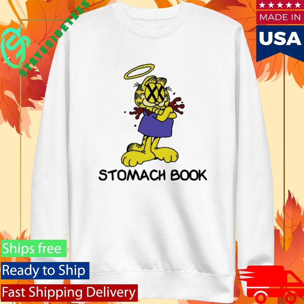 Stomach Book – Lasagna White Shirt
