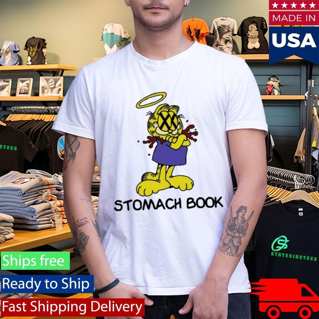 Stomach Book – Lasagna White Shirt