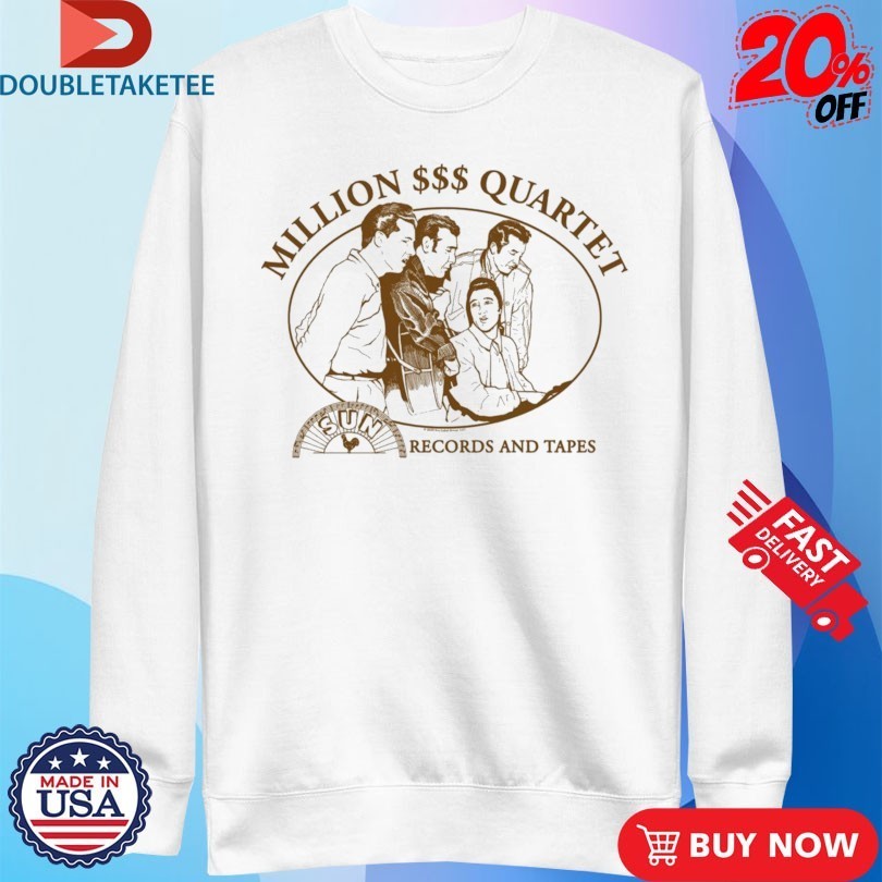 Sun Records Million Dollar Quartet Records And Tapes Shirts