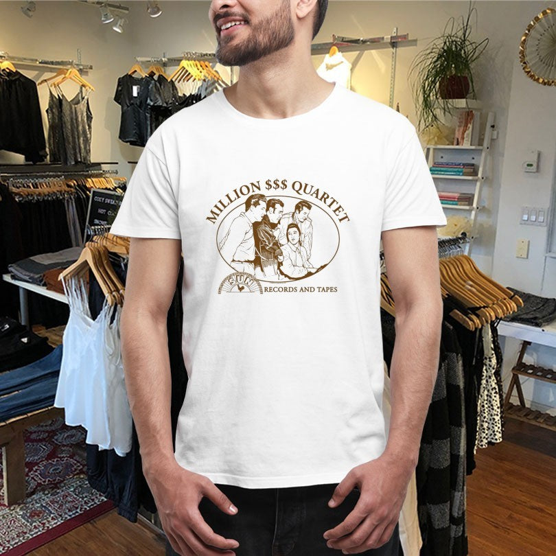 Sun Records Million Dollar Quartet Records And Tapes Shirts