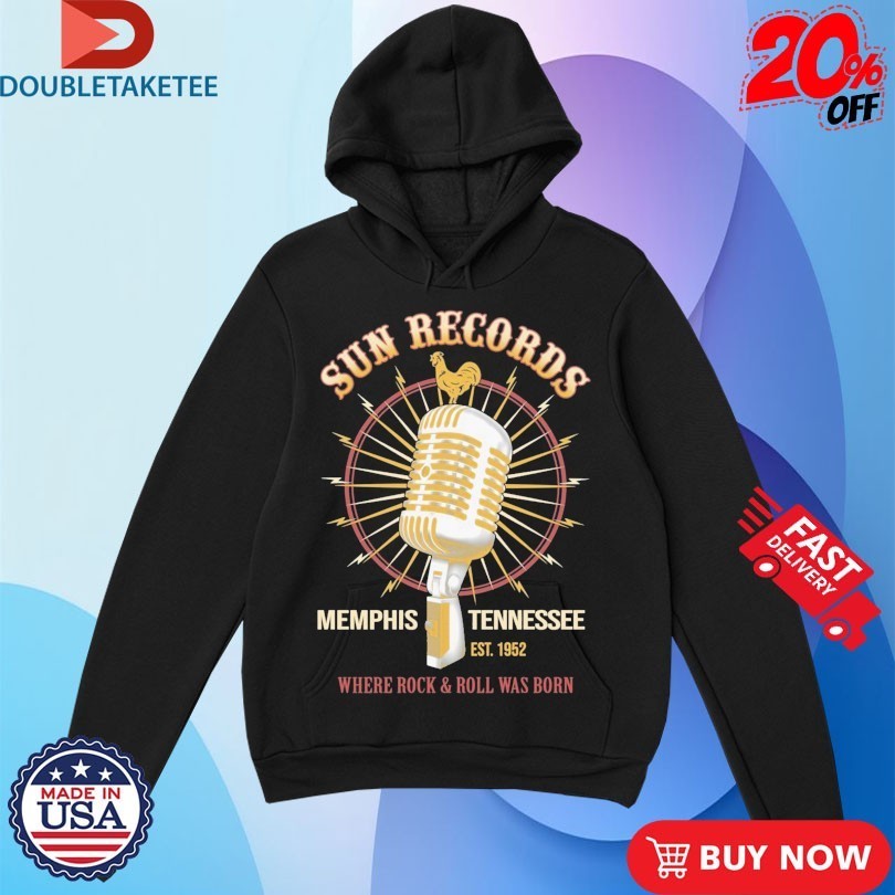 Sun Records Studio Mic Where Rock & Roll Was Born Memphis Tennessee Est 1952 Shirts