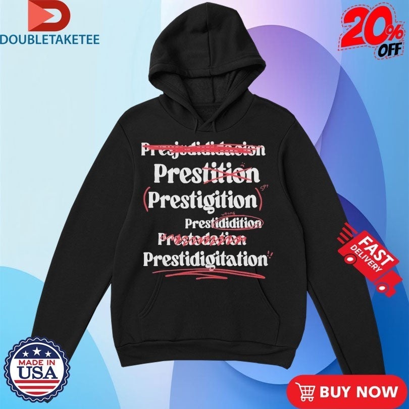 Tales From The Stinky Dragon Prestidigitation Spelling Shirts