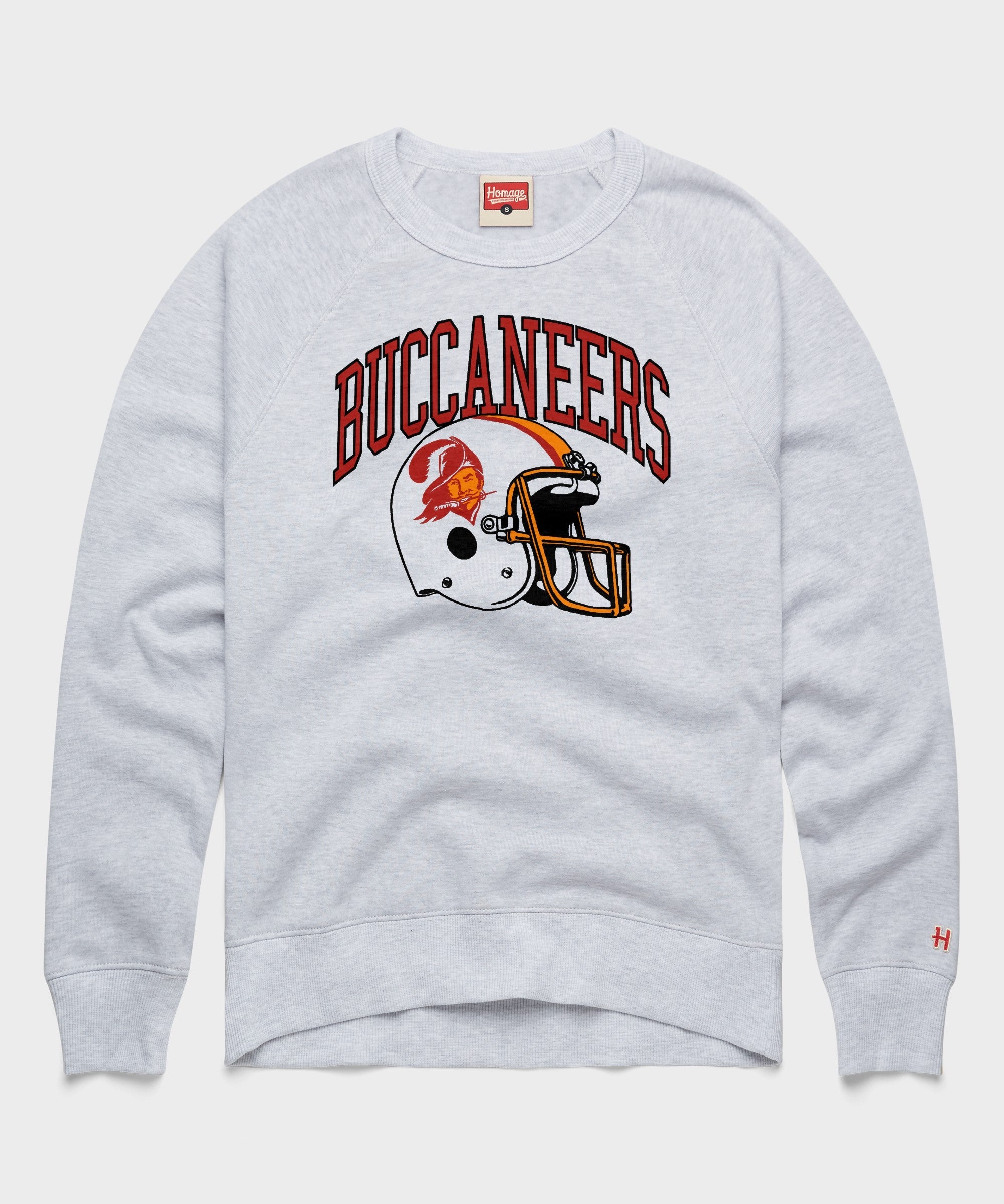 Tampa Bay Buccaneers Helmet Retro Crewneck