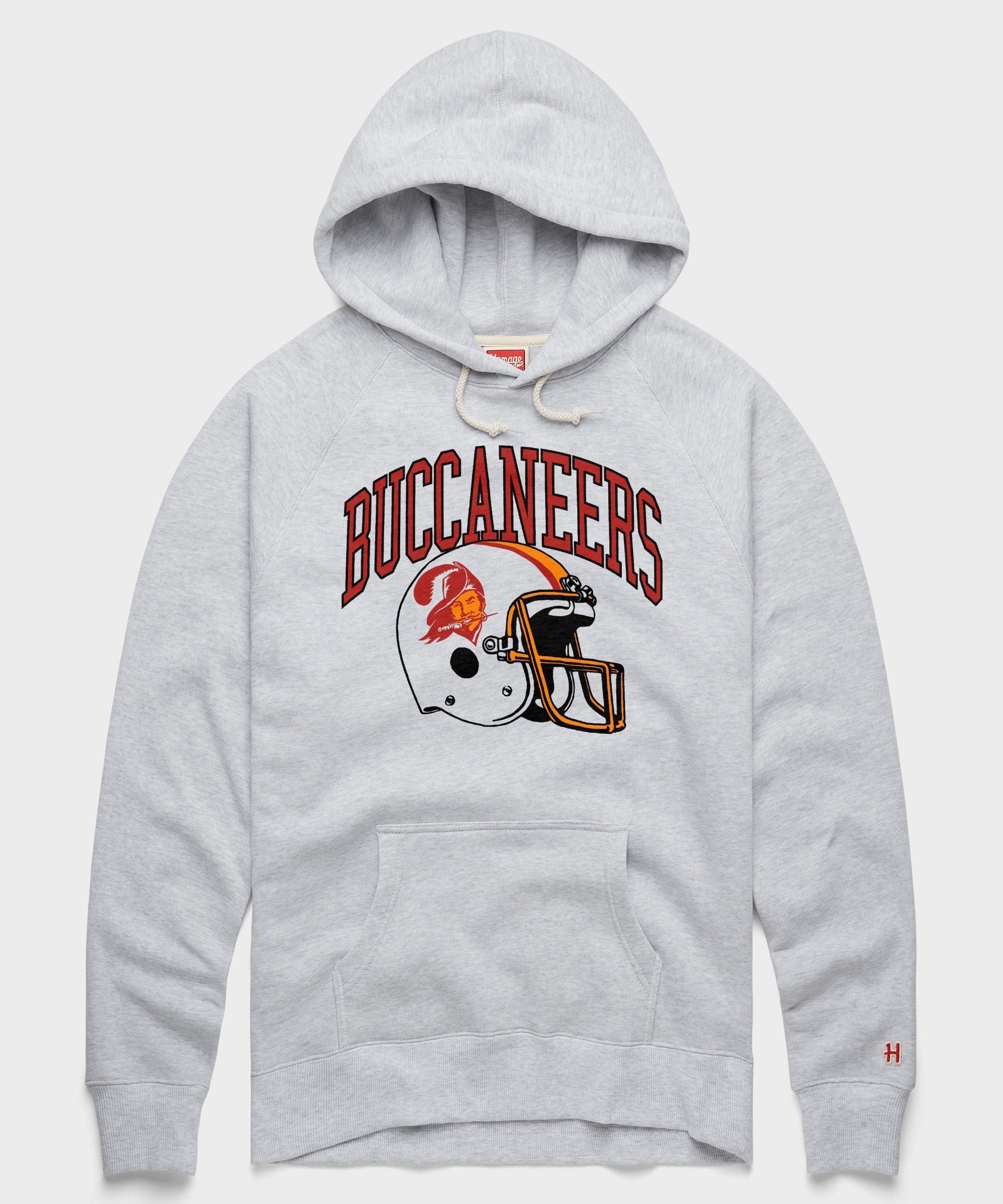 Tampa Bay Buccaneers Helmet Retro Hoodie
