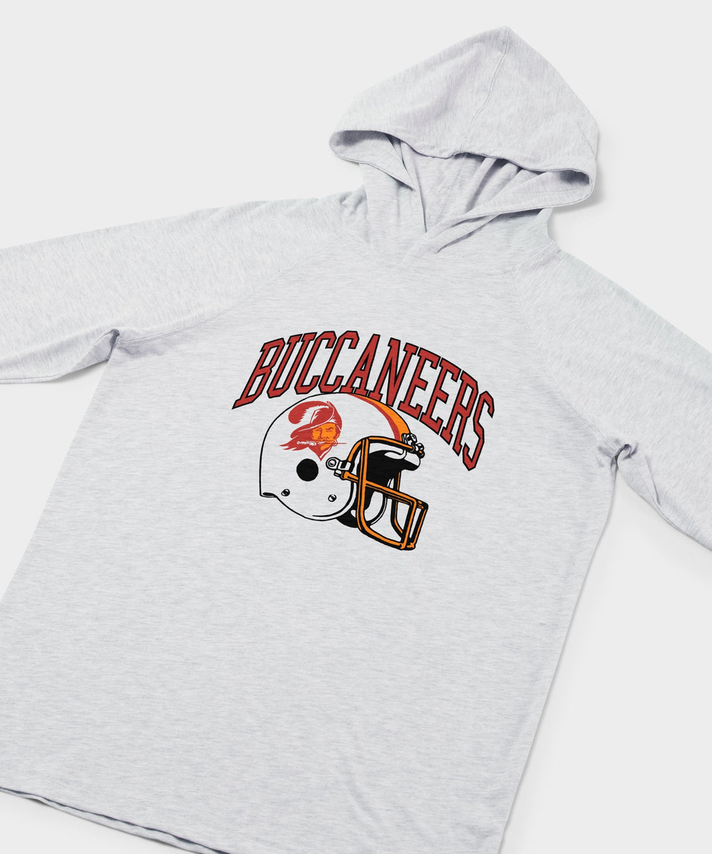 Tampa Bay Buccaneers Helmet Retro Lightweight Hoodie