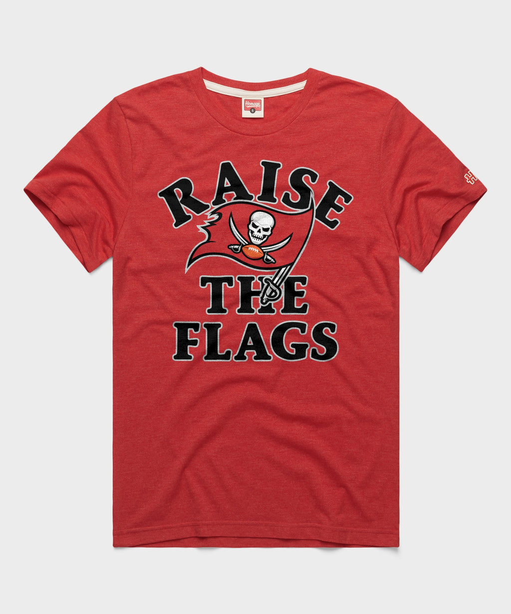 Tampa Bay Buccaneers Raise The Flags