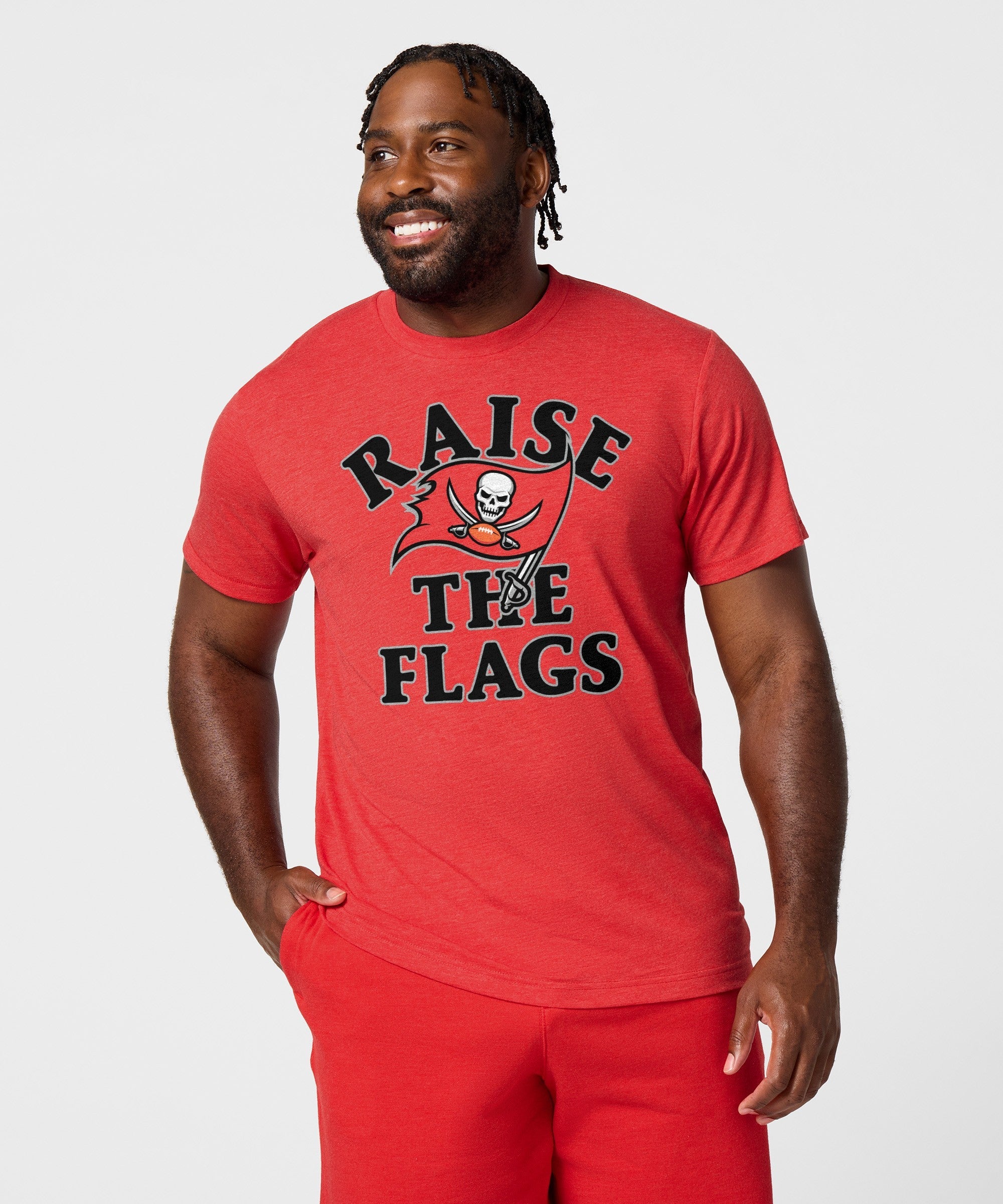 Tampa Bay Buccaneers Raise The Flags