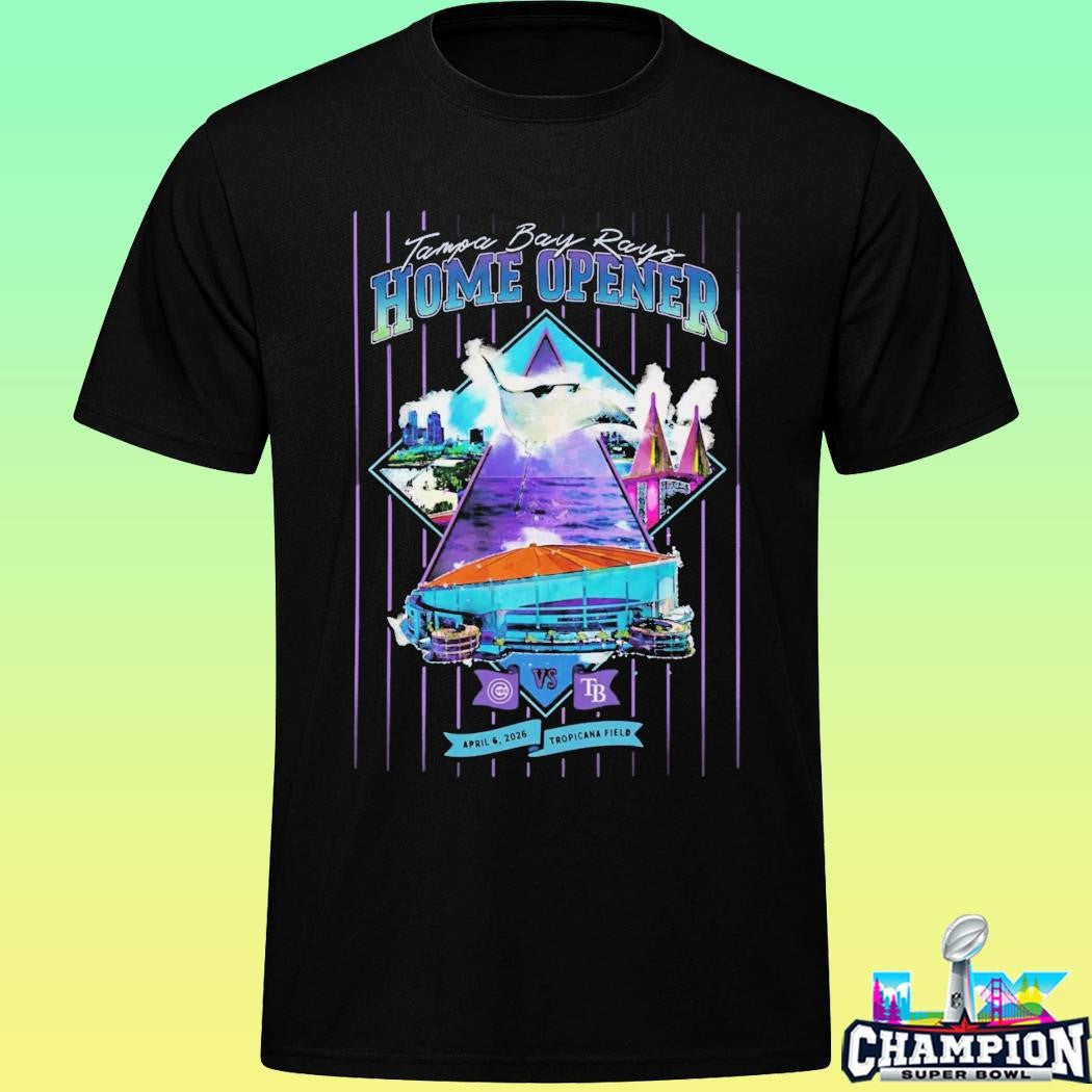 Tampa Bay Rays Home Opener Shirt