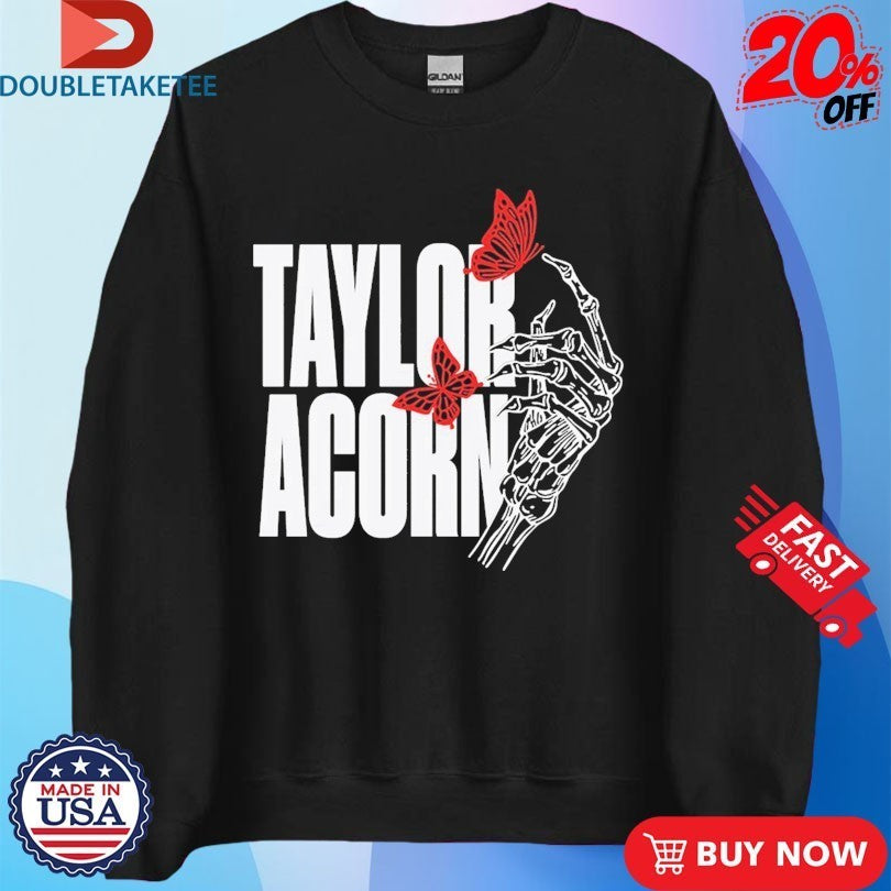 Taylor Acorn Butterfly Hand Skeleton Shirts