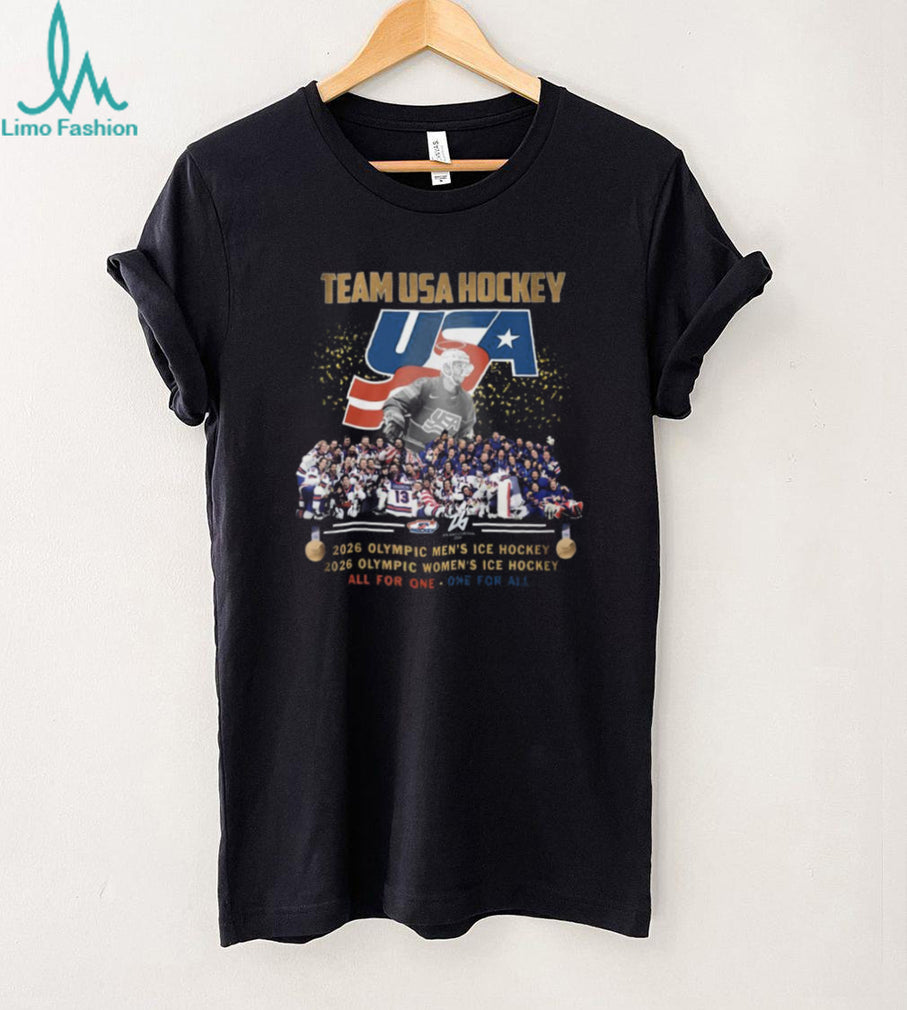 Team USA Hockey 2026 Olympic Men’s and Women’s Ice Hockey Commemorative T Shirt