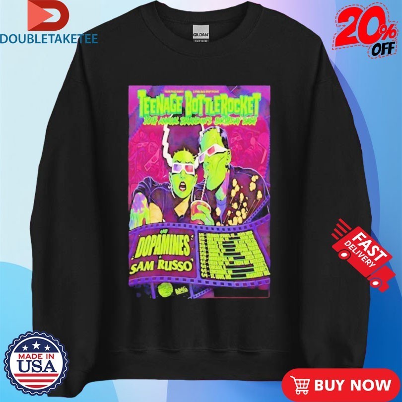 Teenage Bottlerocket 10th Annual on’s Birthday Bash Tour 2026 Shirts