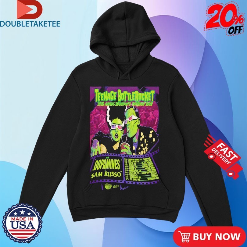 Teenage Bottlerocket 2026 US Tour Shirts
