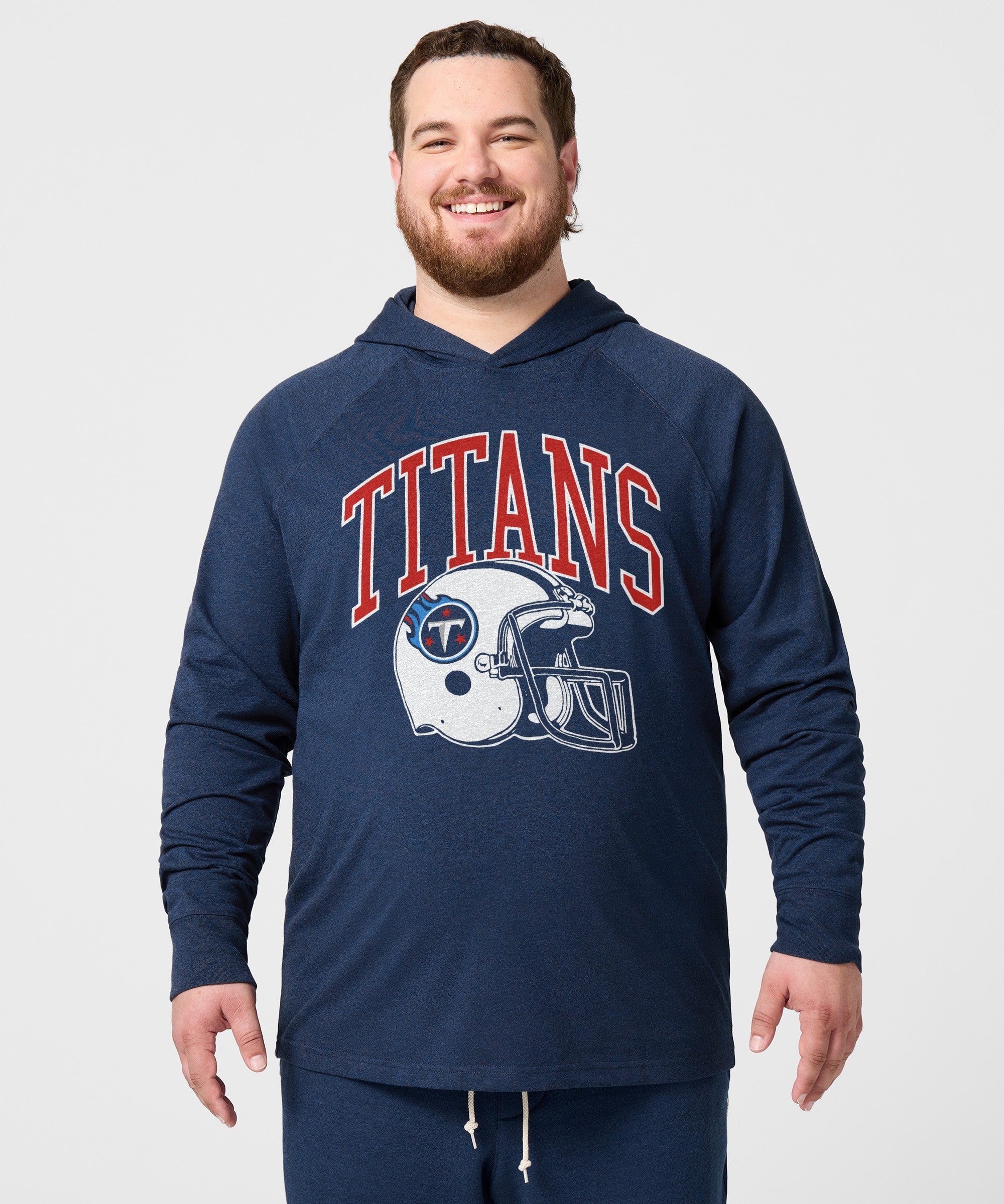 Tennessee Titans Helmet Lightweight Hoodie