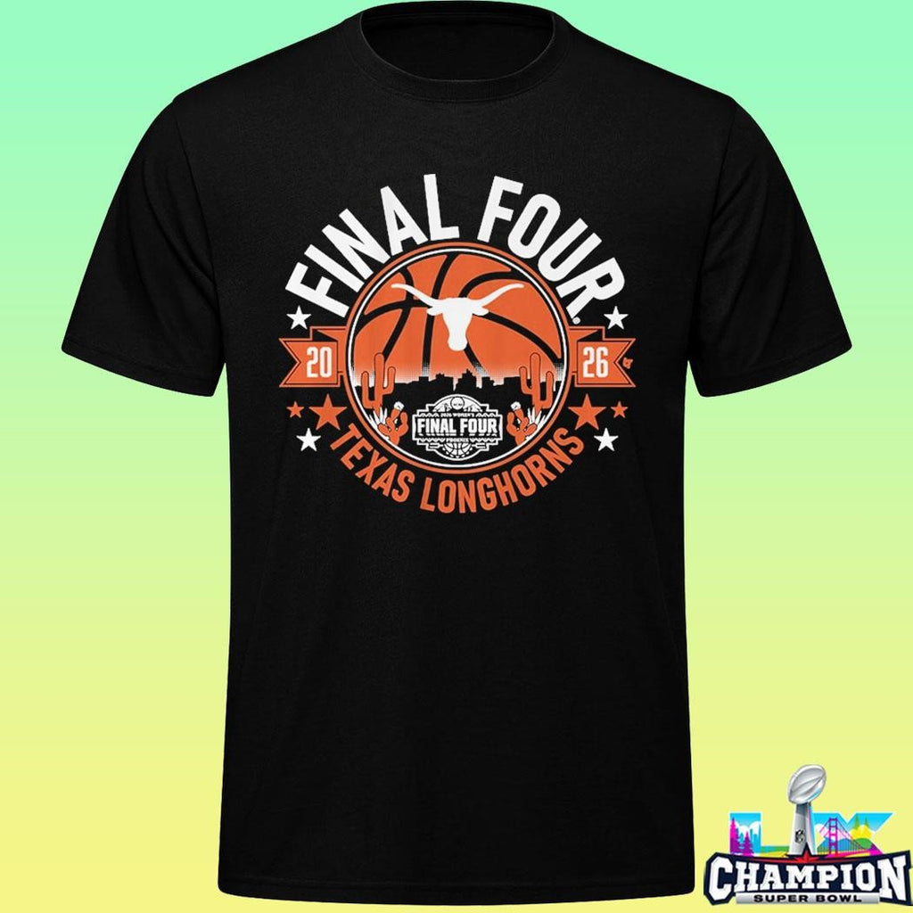 Texas Longhorns Wbb 2026 Final Four Shirt