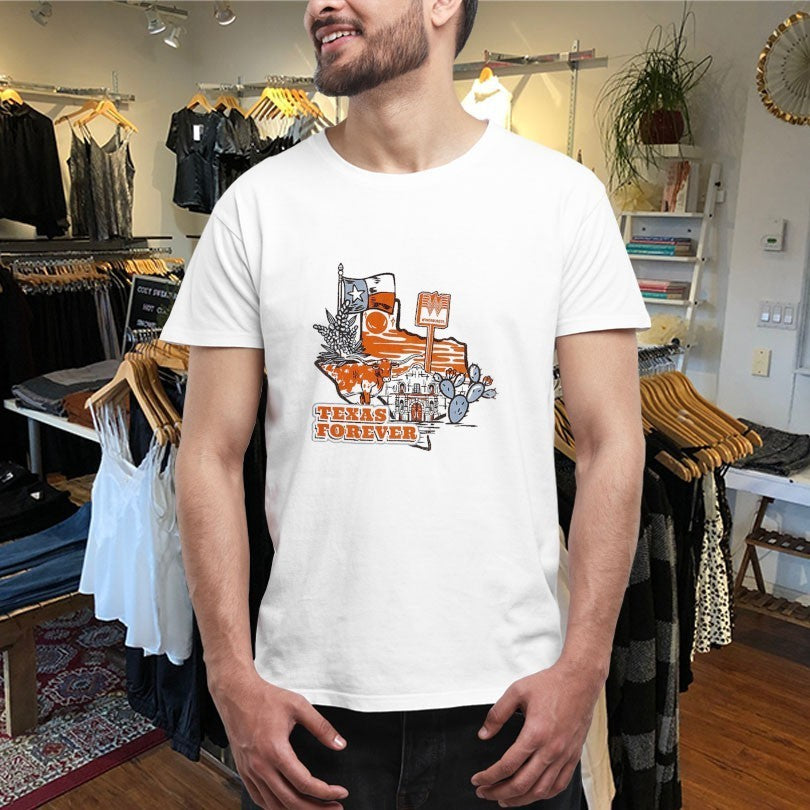The Alamo X Whataburger Texas Forever Shirts