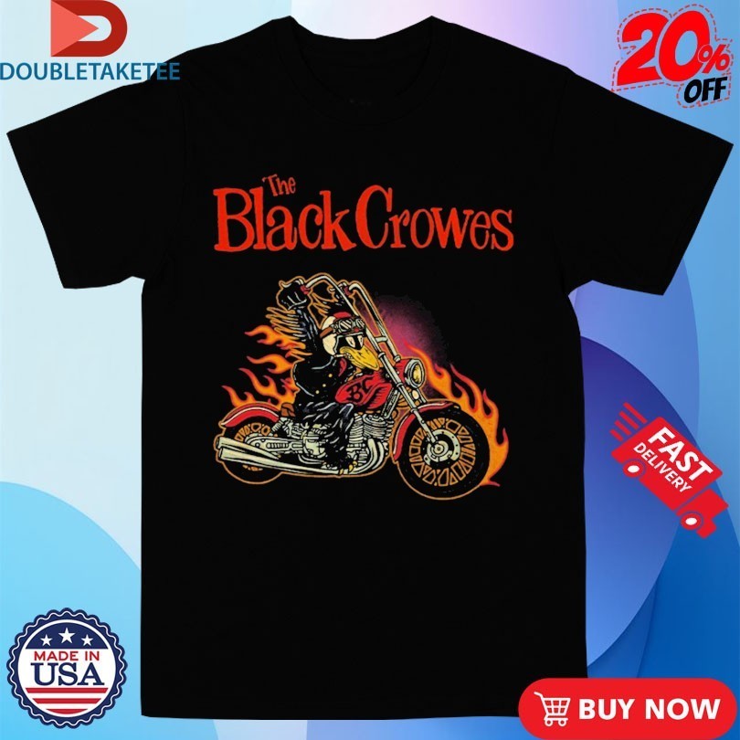 The Black Crowes Motorcycle Flame Shirts