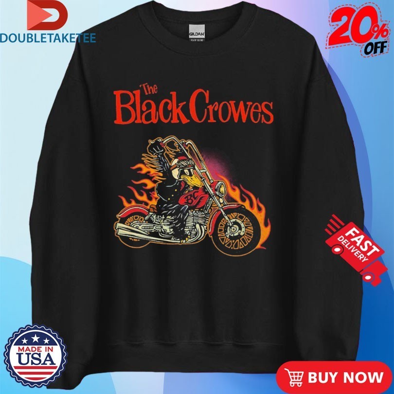 The Black Crowes Motorcycle Flame Shirts