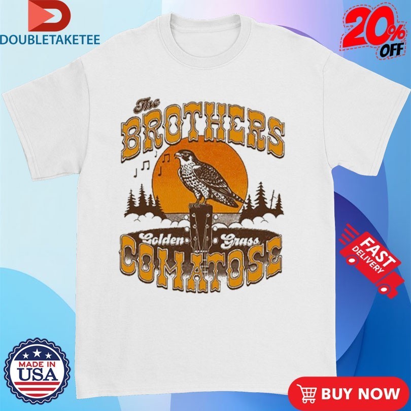 The Brothers Comatose Golden Grass Guitar Bird Shirts