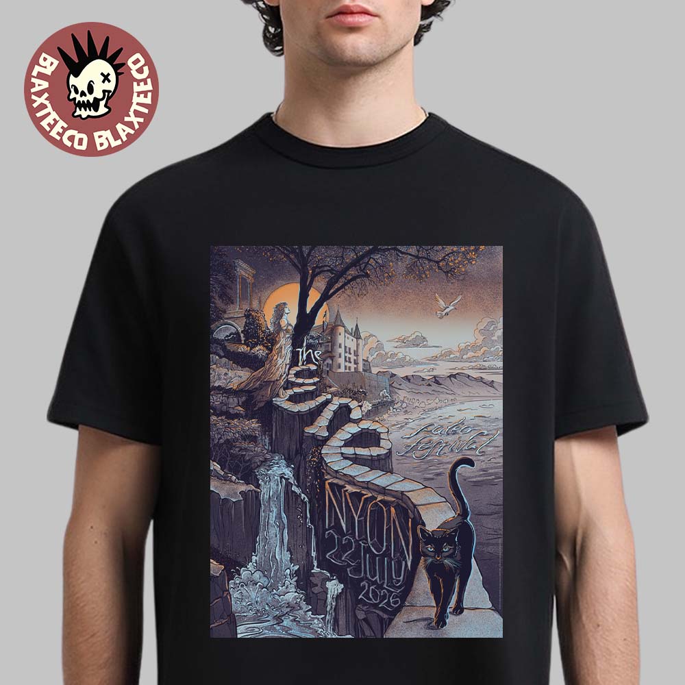 The Cure Nyon Switzerland Paleo Festival 2026 Limited Edition Event Tee On 22 July 2026 Unisex T-Shirt