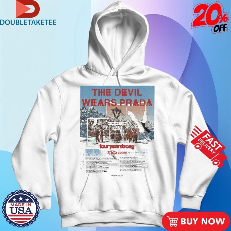 The Devil Wears Prada Spring USA Tour 2026 Dates Shirts