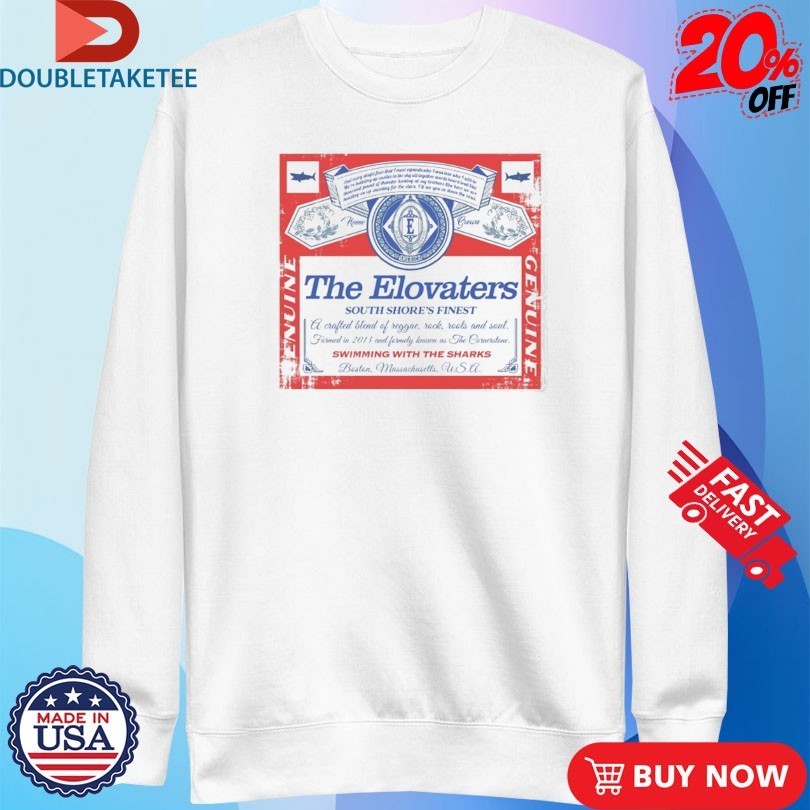 The Elovaters South Shore’s Finest Swimming With The Sharks Budovaters Shirts