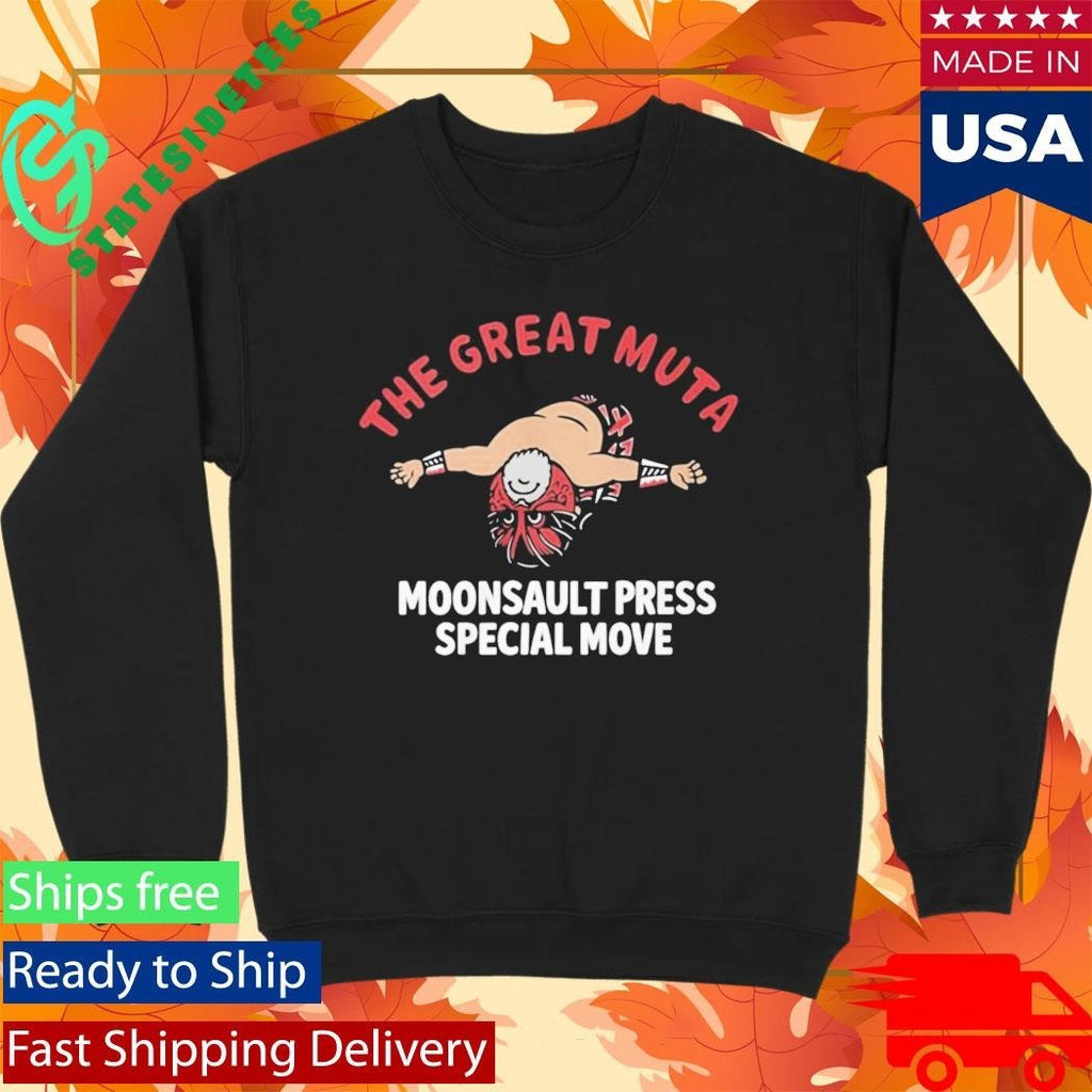 The Great Muta Moonsault Press Special Move Shirt