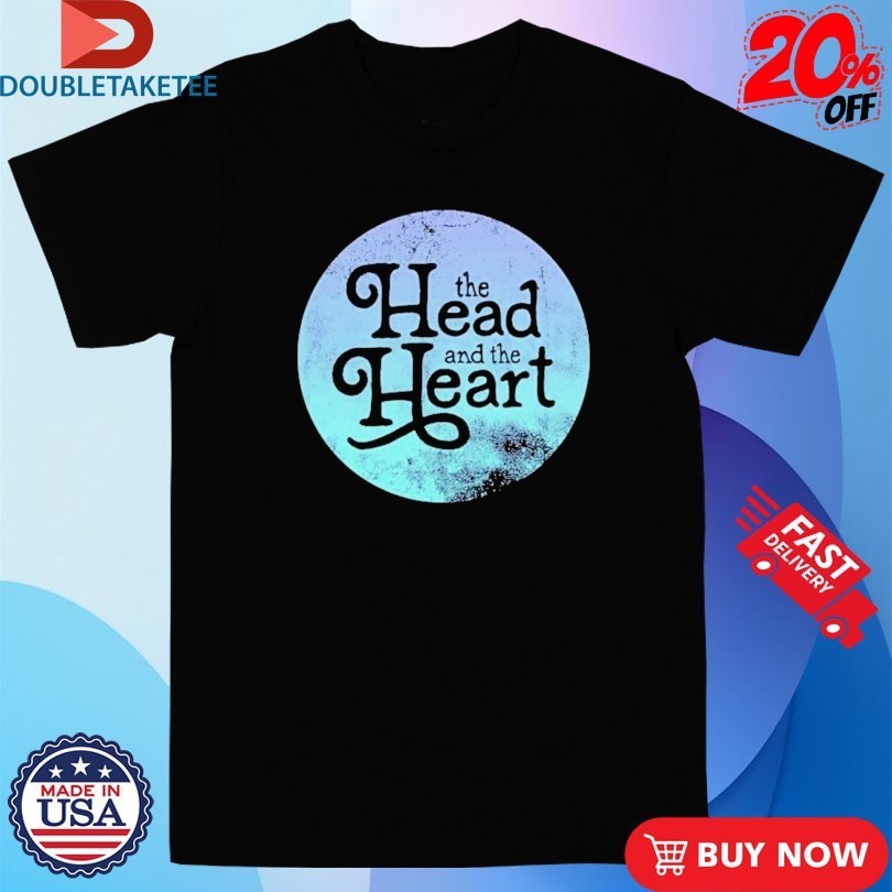 The Head And The Heart Periwinkle Gradient Shirts