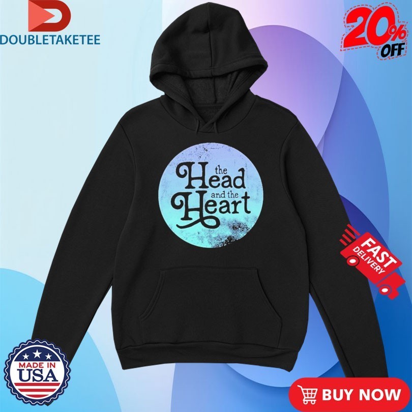 The Head And The Heart Periwinkle Gradient Shirts