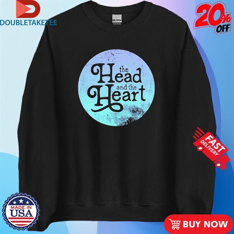 The Head And The Heart Periwinkle Gradient Shirts