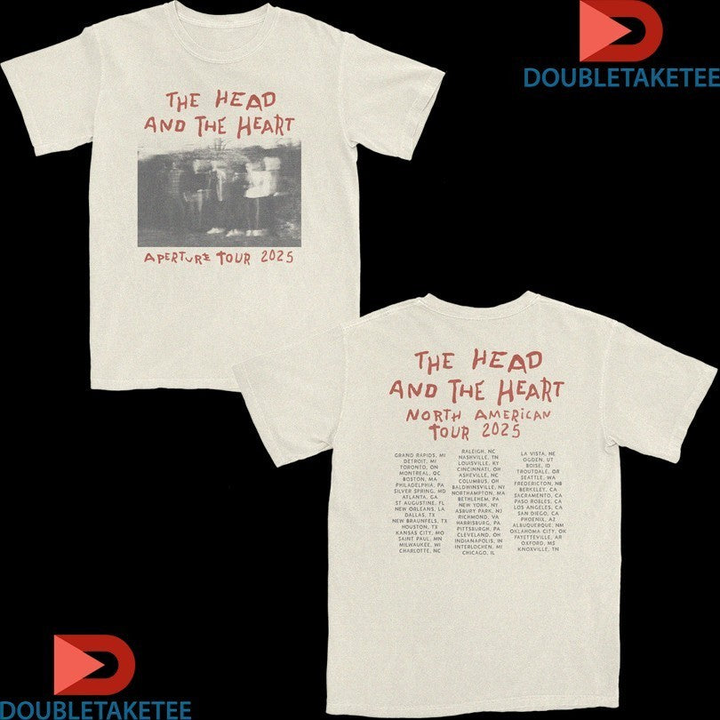 The Head In The Heart Aperture Photo Tour 2025 Shirts