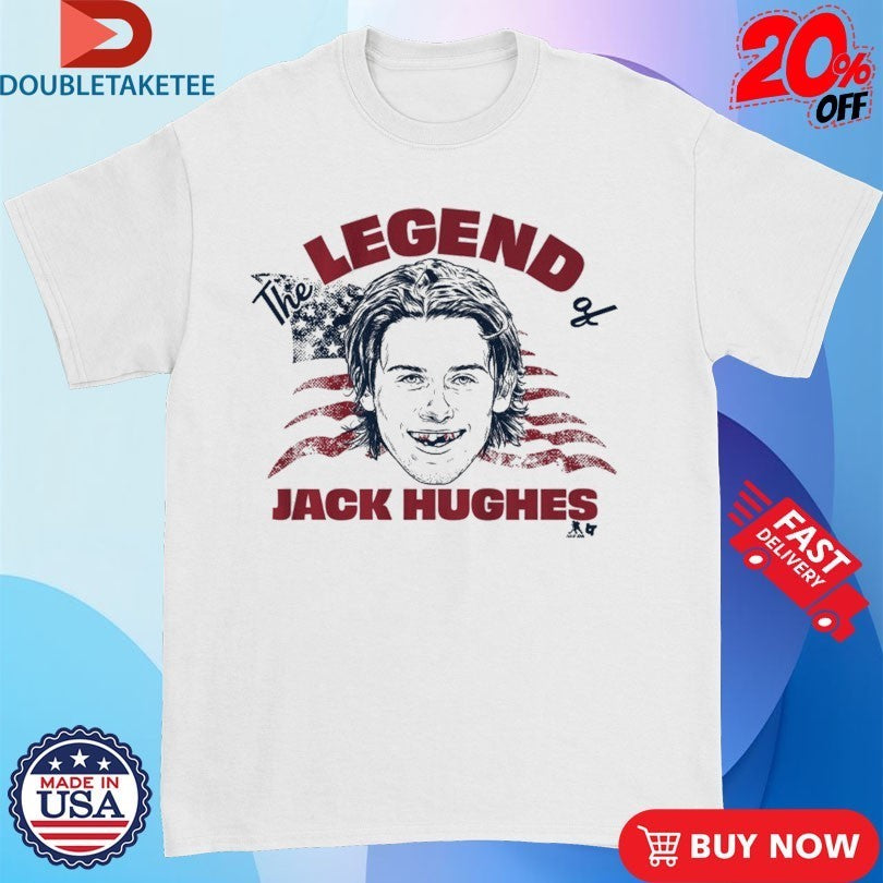 The Legend Of Jack Hughes USA Hockey Team Shirts