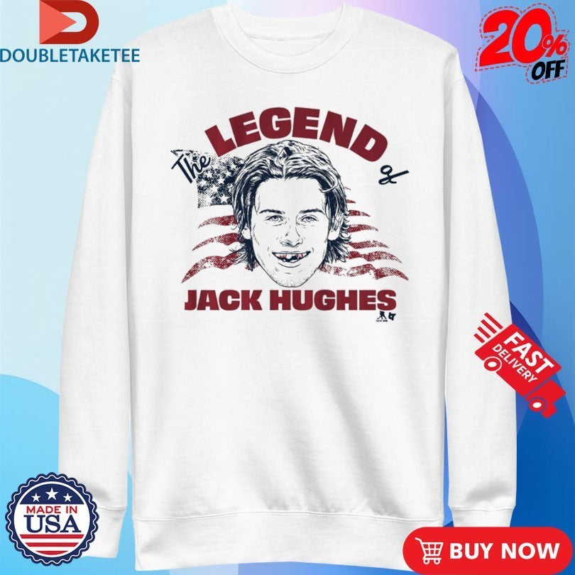 The Legend Of Jack Hughes USA Hockey Team Shirts