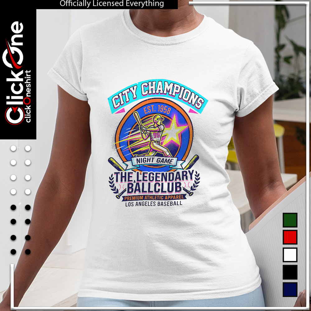 The Legendary Ballclub City Champions shirt