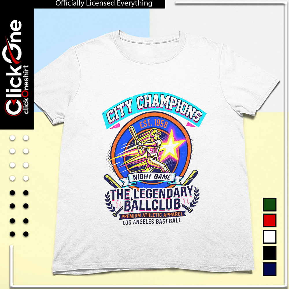 The Legendary Ballclub City Champions shirt