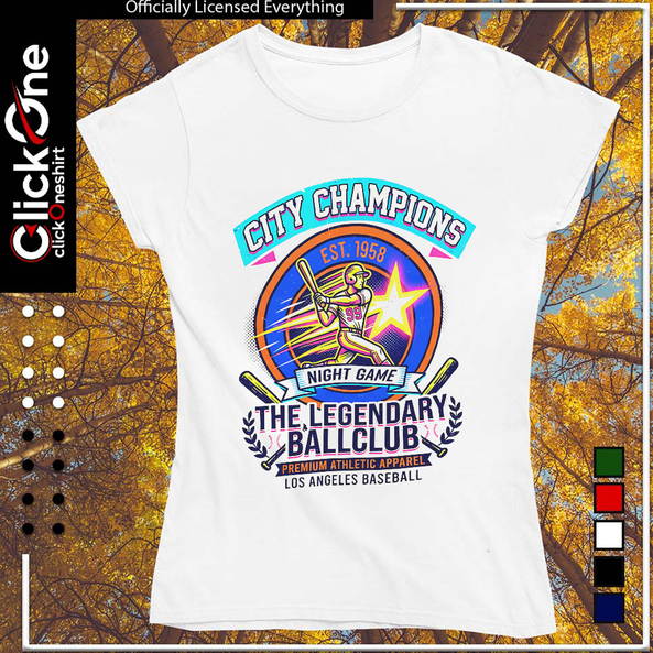 The Legendary Ballclub City Champions shirt