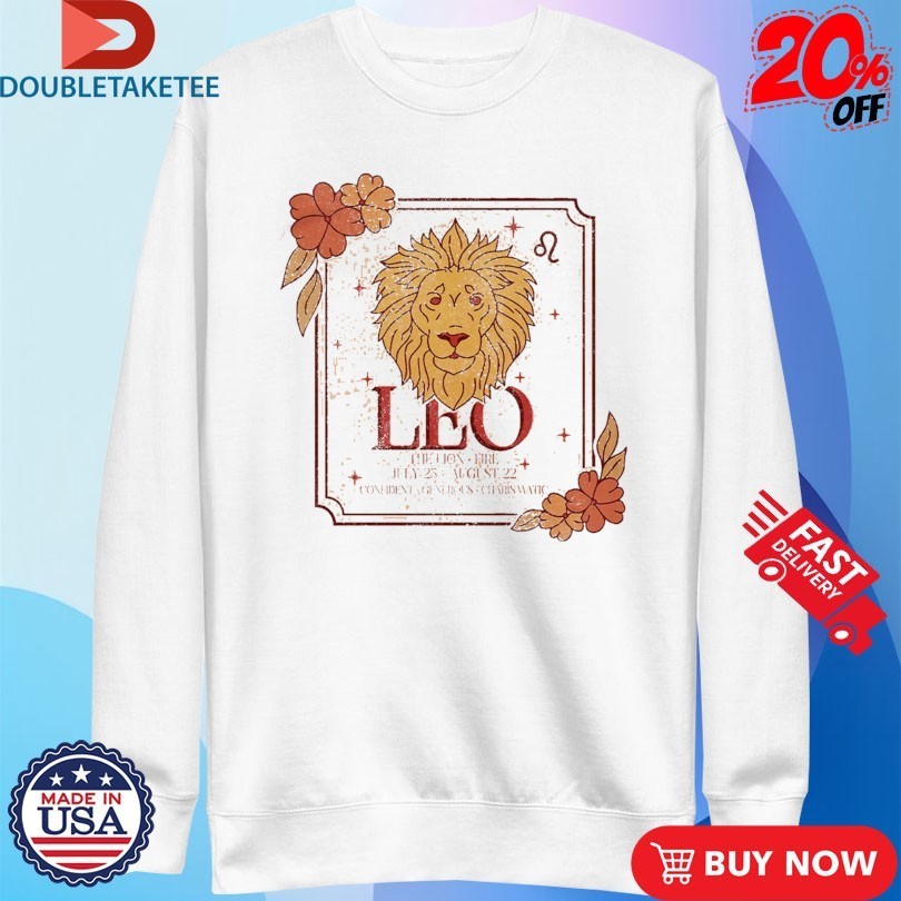 The Lion Fire Leo Tarot Card Shirts
