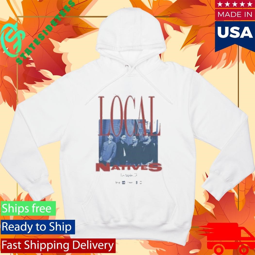 The Local Natives White Photo Shirt