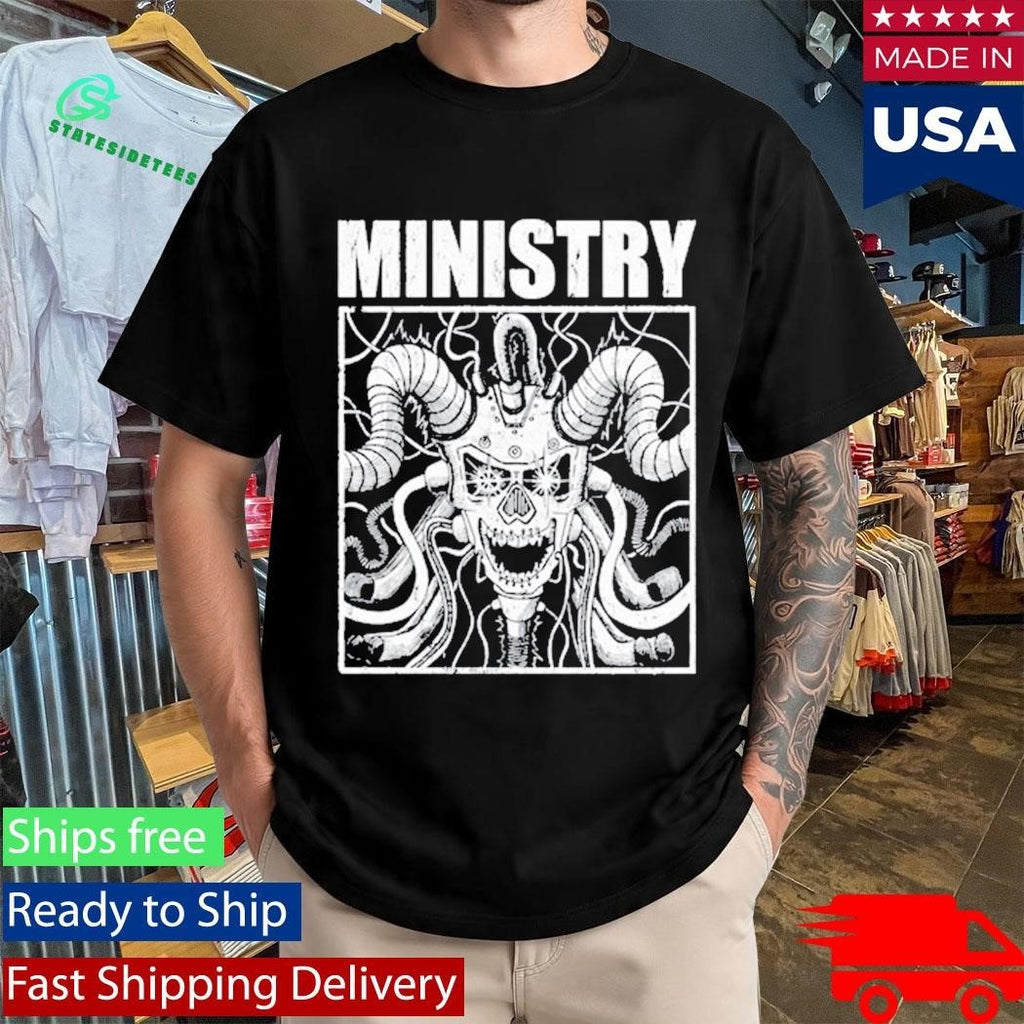 The Ministry Machine Skull Ministry Shirt