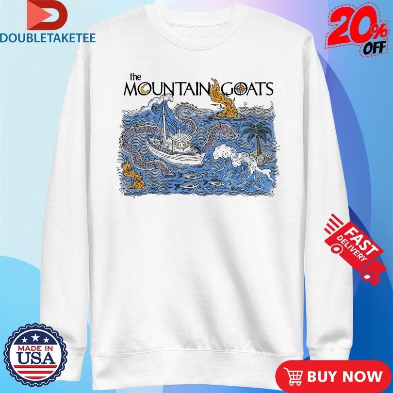 The Mountain Goats Fishing Boat Shirts